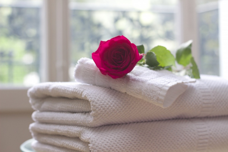 chambre-hote-BAIROLS-min_towel_rose_clean_care_salon_spa_white_bath-731641